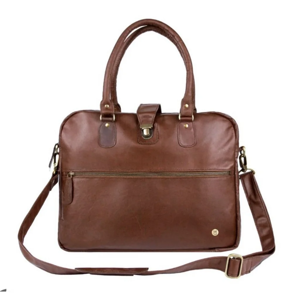 Mahi Cornell Leather Briefcase